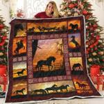 horse 3d customized quilt so love n d2315080