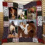 horse and dog planket quilt rhw d2390515