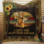 horse cla1610169q quilt blanket d2380010