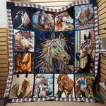 horse gradient quilt blanket dhc3112533td d2358089