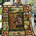 horse rides to find peace quilt blanket great customized blanket gifts for birthday christmas