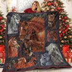 horse vibe jk love 3d customized quilt d2315006