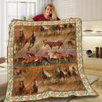 horses in the field jb9 ntth011298 3d customized quilt d2313831
