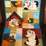 hound dog hur quilt tk d2388859