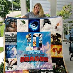 How To Train Your Dragon Quilt Blanket  Quilt