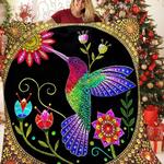 hummingbird quilt rez d2387620
