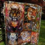 hunt tiger quilt blanket quilt d2324567