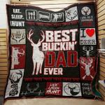 hunting dad quilt blanket d2351377