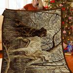 hunting dog quilt qzp d2390419