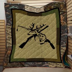 Hunting Fishing Lover HUR29949 3D Customized Quilt 2307