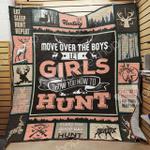 hunting girl quilt blanket dhc03021116td d2358447