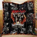 husband and wife riding partners for life quilt nia d2391109