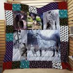 husky and horse quilt nhl d2387616