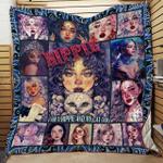 i am a hippie and my cat too ah quilt derqme d2388752