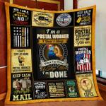i am a postal worker not all heros wear capes quilt kl307 nabe0408 d2387393