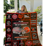 i am an ohio state buckeyes fan and a cleveland browns fan quilt blanket bs1080 d2322294