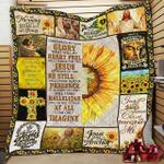 i can only imagine jesus sunflower quilt mtp d2390845