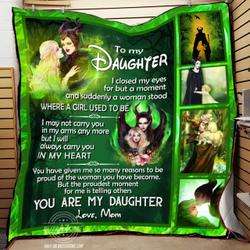 I Closed My Eyes For A Moment Maleficent Quilt Bt