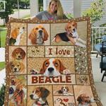 i love beagle quilt blanket great customized blanket gifts for birthday christmas thanksgiving