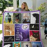 i love cat to the moon and back quilt blanket great customized gifts for birthday christmas