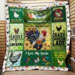 i love my chickens you are my sunshine blanket th0907 quilt d2317618