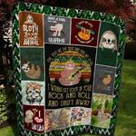 i love sloths sloth quilt blanket quilt d2324081