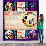 i love you enough to fight for you nightmare personalized quilt bt d2383823