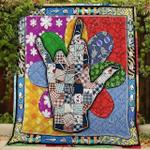 i love you sign language pride blanket kc1507 quilt d2356694