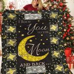 i love you to the moon and back quilt lqo d2390622