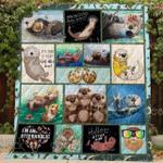 i m an otteraholic blanket kc1507 quilt d2356417