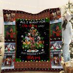 i want horses christmas quilt blanket dbx2213q d2347329