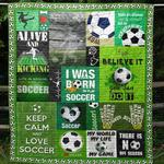 i was born to play soccer quilt blanket tm99 quilt d2322066