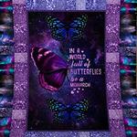 in a world full of butterflies be a monarch quilt lhx d2387462
