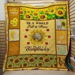 in a world full of roses sunflower quilt blanket quilt d2323763