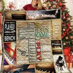 in jesus name i play piano quilt lge d2390684