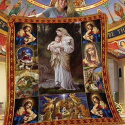 Jesus 01 Jesus 0612 Quilt Blanket Christmas Christmas Gifts Merry Christmas Holiday Gifts Gift Dhc03011762Dd