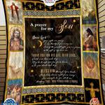 jesus a pray of my son premium quilt blanket size throw twin queen king super king d2318630