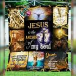 jesus is my anchor 3d customized quilt d2314798
