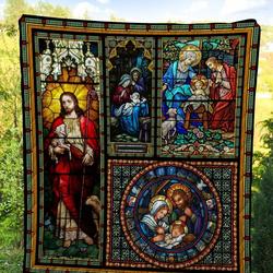 Jesus Quilt Blanket A110