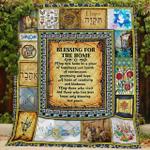 jewish house blessing for the home quilt blanket great customized blanket gifts for birthday