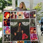 jimi hendrix albums cover poster quilt d2385692