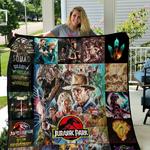 jurassic park poster quilt blanket d2352055