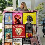 just a girl who loves labrador quilt blanket great customized blanket gifts for birthday christmas