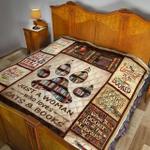 just a woman who loves cats and books c2 3d customized quilt d2314911
