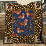 just dachshund hung sh21 ntth011298 3d customized quilt d2313344