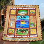 just gone fishing quilt blanket bn14 quilt d2324163