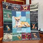 just hanging with my chihuahua quilt blanket great customized blanket gifts for birthday christmas