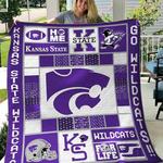 kansas state wildcats blanket th1607 quilt d2356451