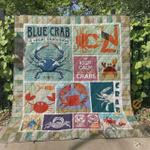 keep calm and love crabs blanket th2906 quilt d2317844