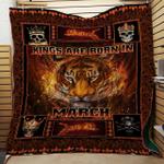 king are born in march special quilt blanket d2320135
